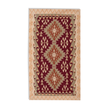 Vintage turkish kayseri kilim rug 4' x 7'5"