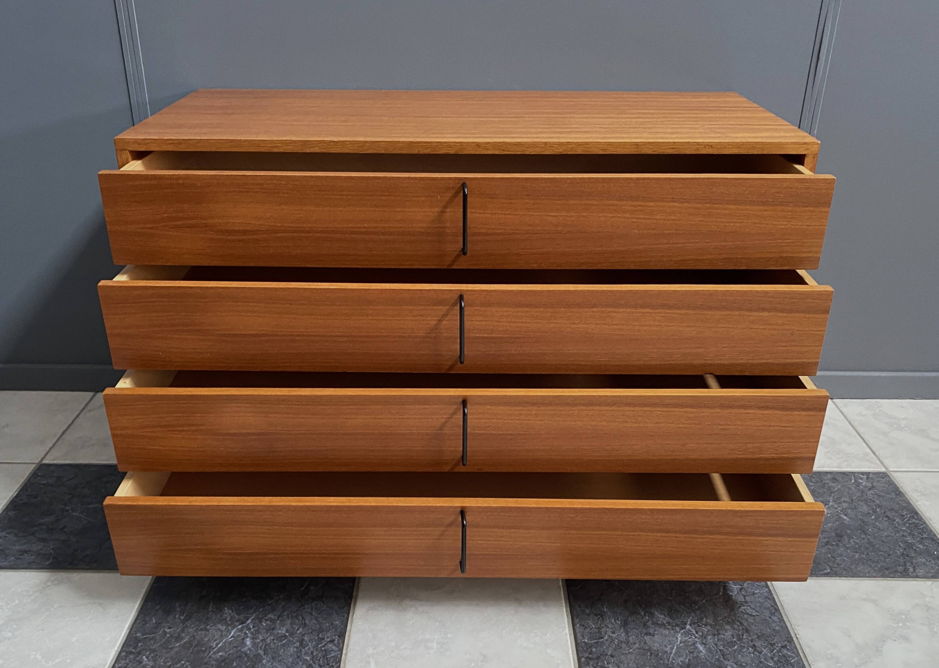Gunter Renkel chest of drawers, 1960s, for Renko Möbel.