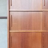 Large teak buffet bookcase 1950