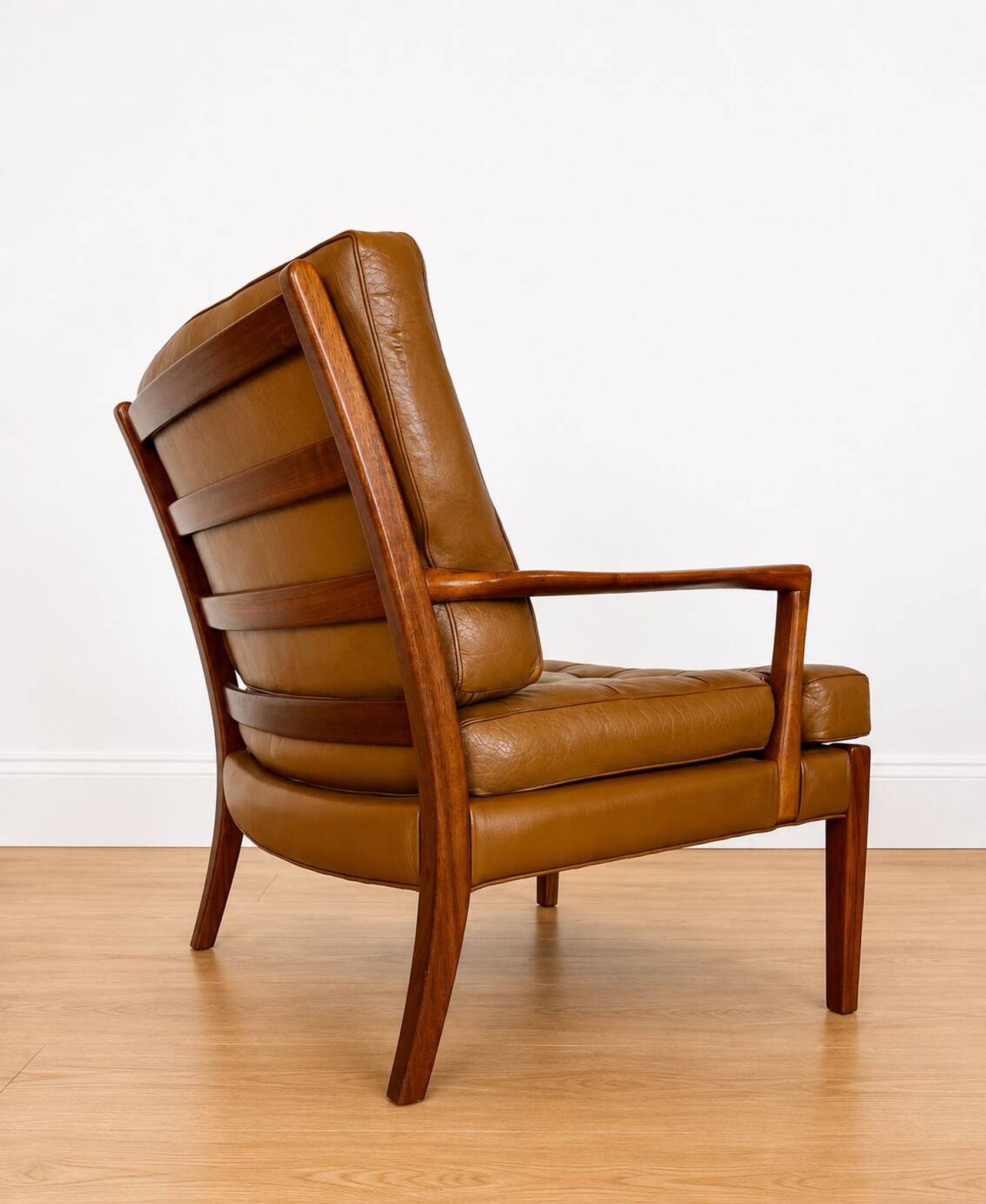 Fauteuil Arne Norell modèle “Löven”, années 1960.