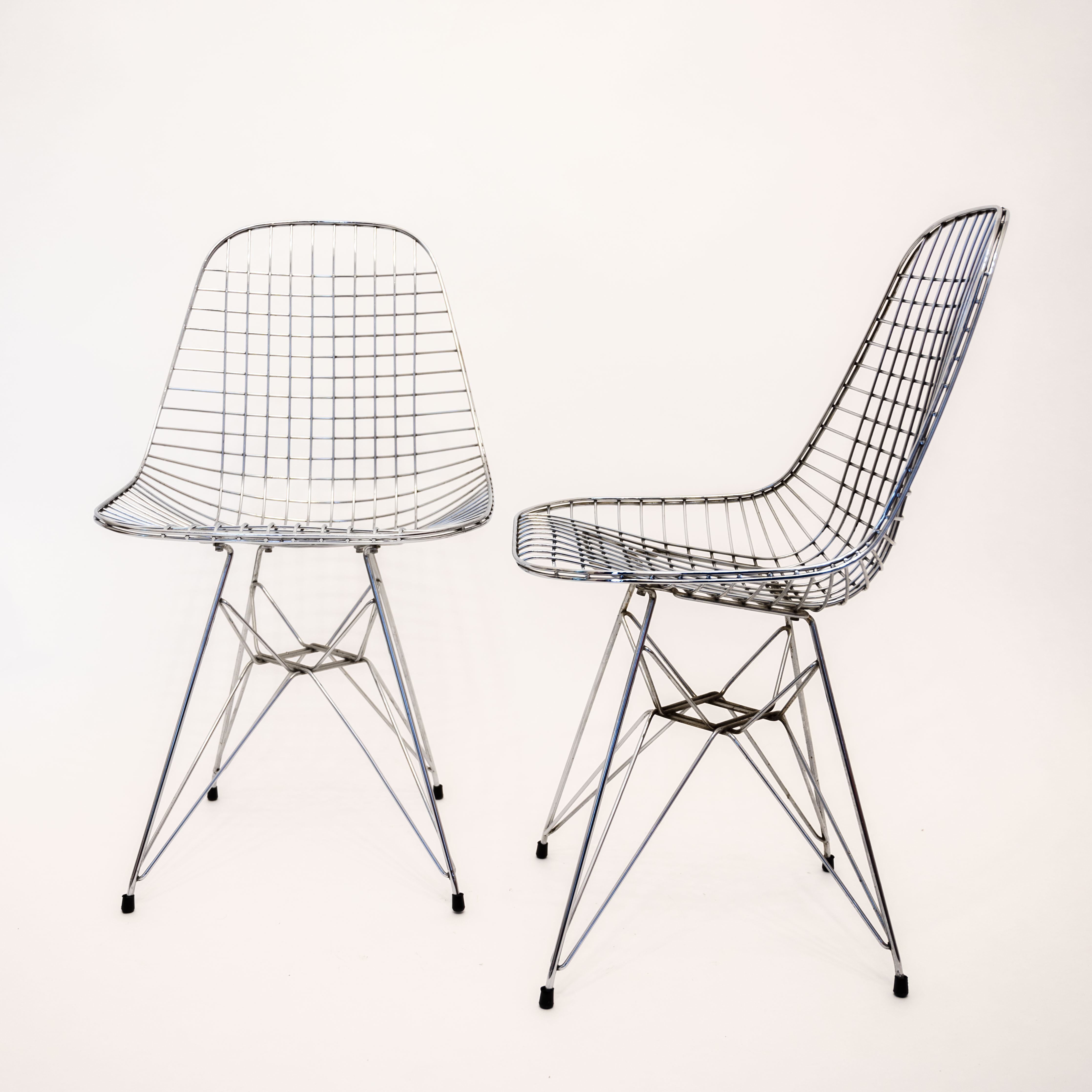 Set of 4 DKR chairs by Charles & Ray Eames for Herman Miller, year 50