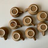 Vintage stoneware cups