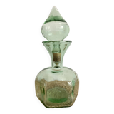 Vintage carafe in light green glass