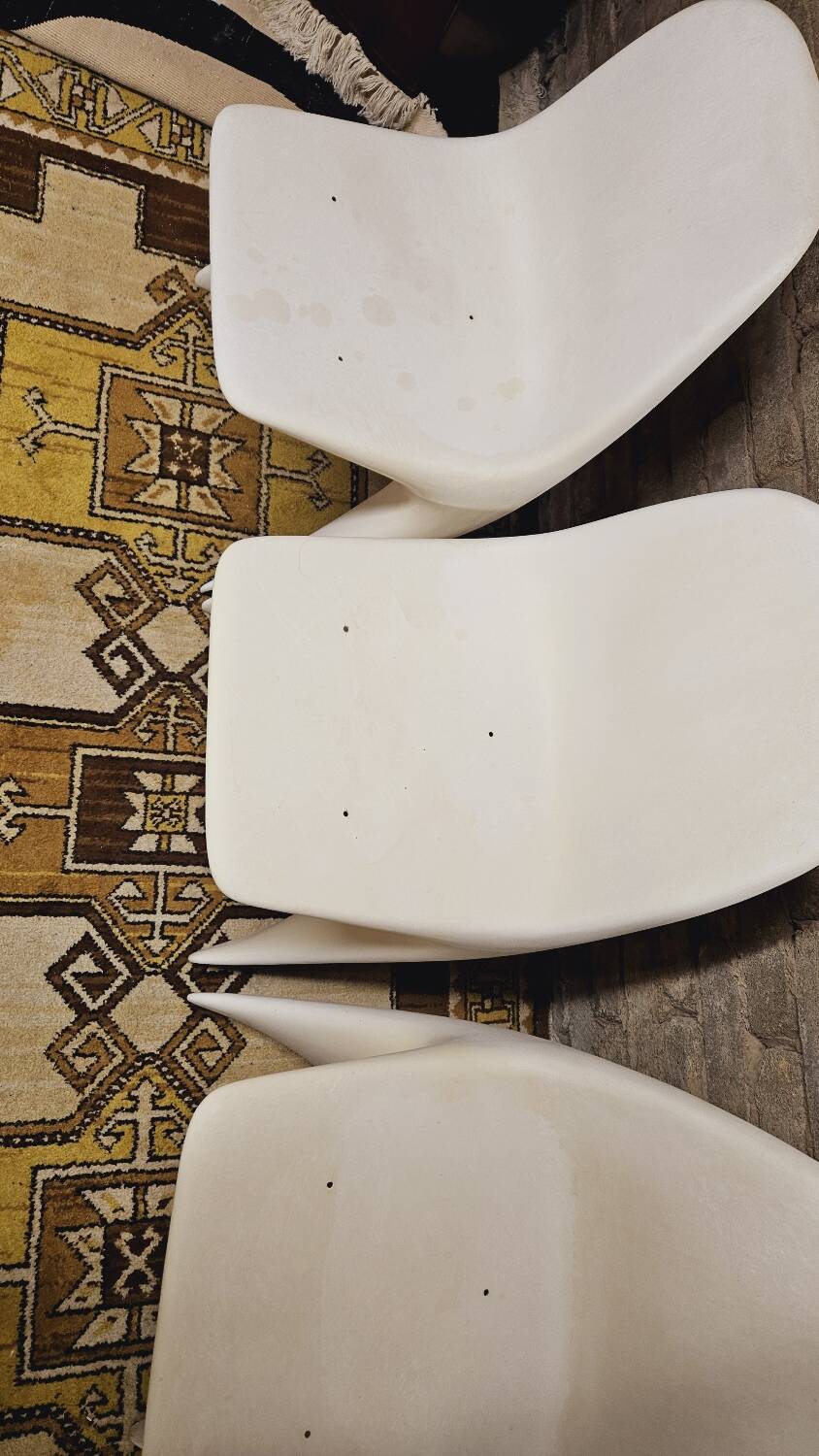 Set of 5 "Casalino" chairs by Alexander Begge for Casala, 1970.