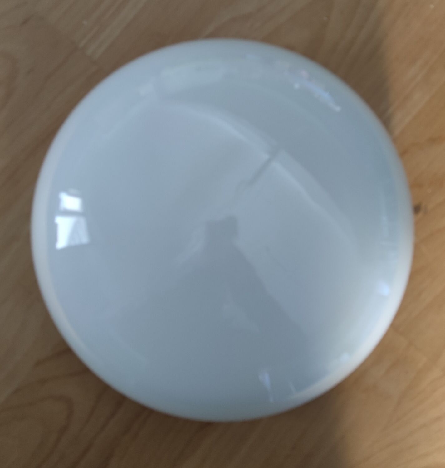 Opaline ceiling lamp