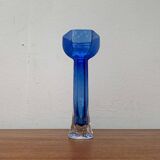 Vintage Glass Art Vase by Renate Stock for Sea Glasbruk, Sweden, 1970s