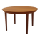 Round teak table, Danish design, 1960s, Gudme Møbelfabrik, Ole Hald