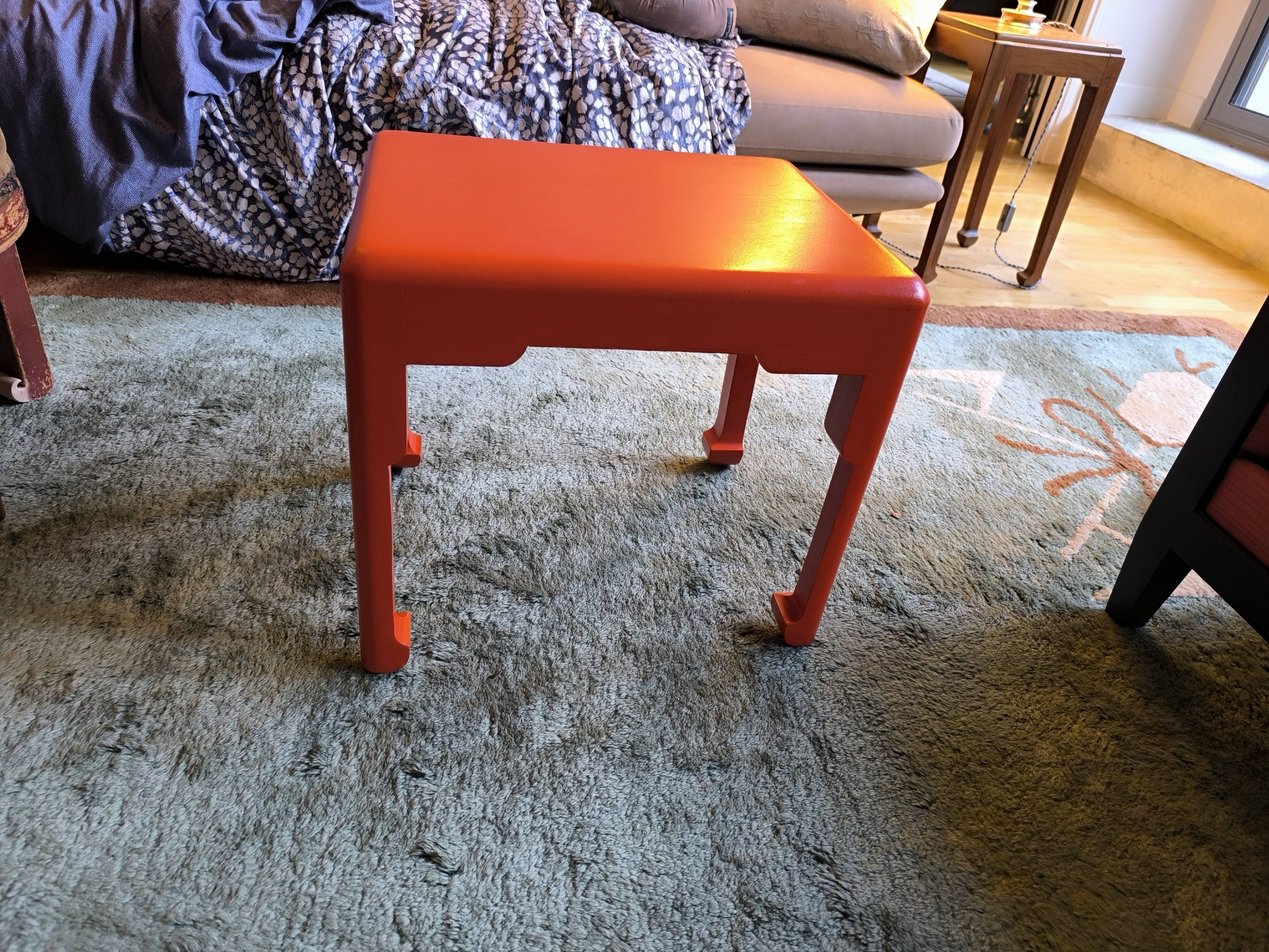 Atelier Martine – petite table / guéridon en bois – vers 1920-1930