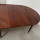 A six-foot Louis XVI style mahogany table from the 19th century.