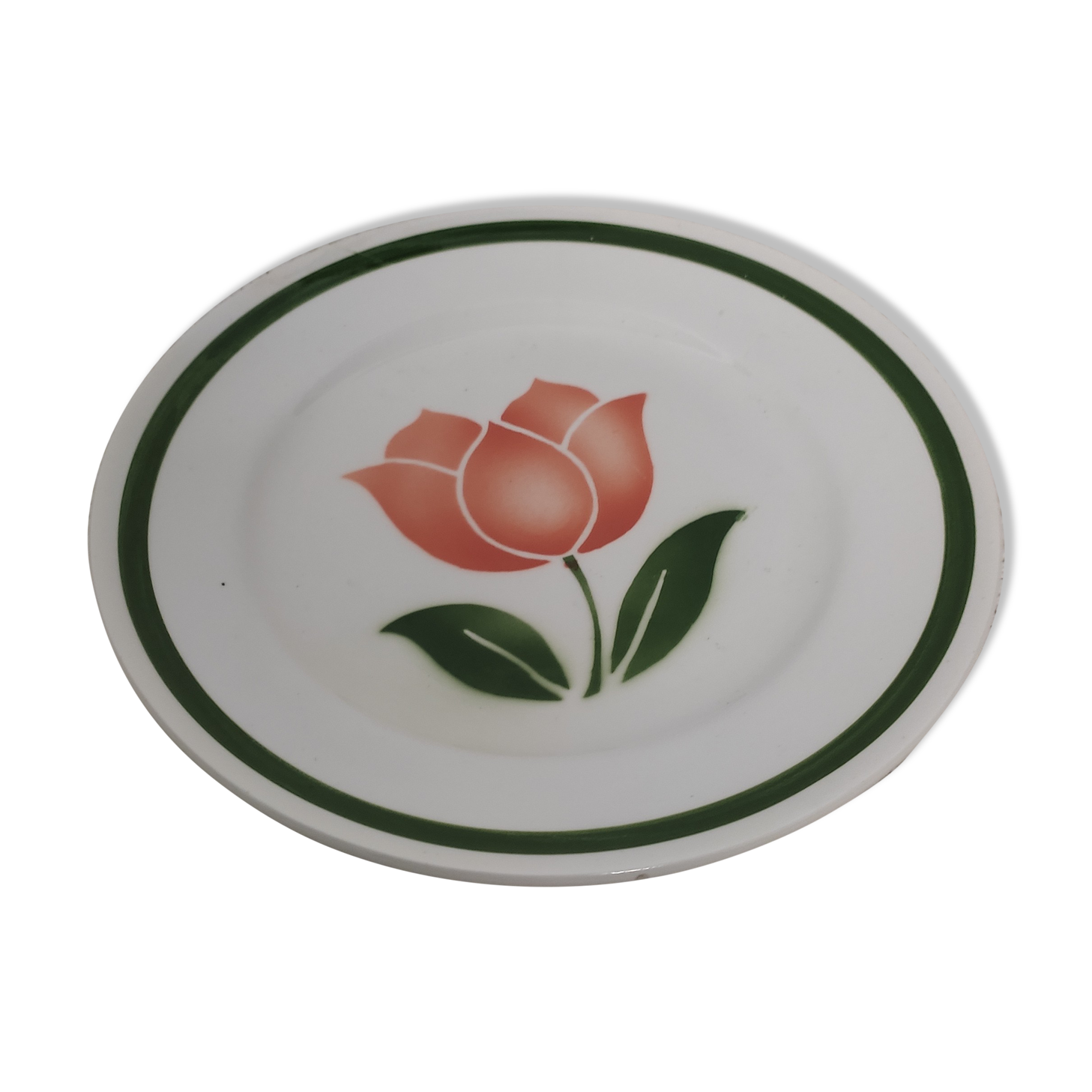 Plate dessert mill of wolves