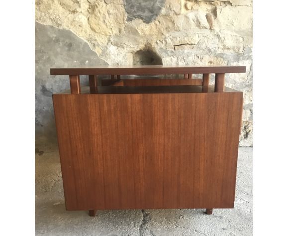 Management office in solid teak stamped nf ameublement - 1960