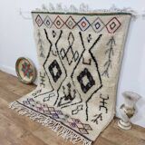 Tapis Berbère Marocain Artisanal 142 X 108 CM