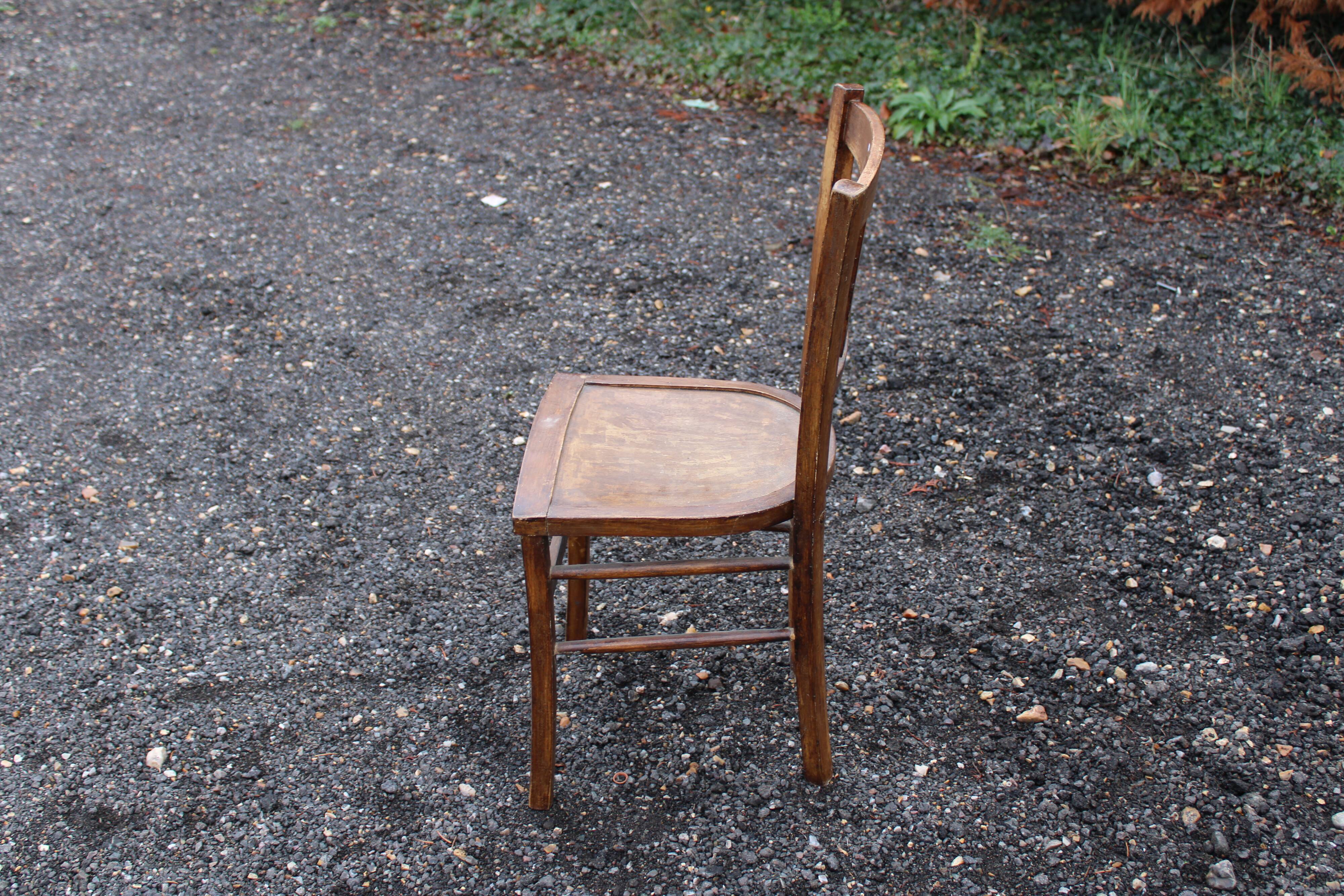 Wooden chair