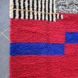 Handmade pure wool rug, size 2/3 m.