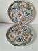 Set of oyster plates MBFA Pornic model Penerff, 1960s-70s.