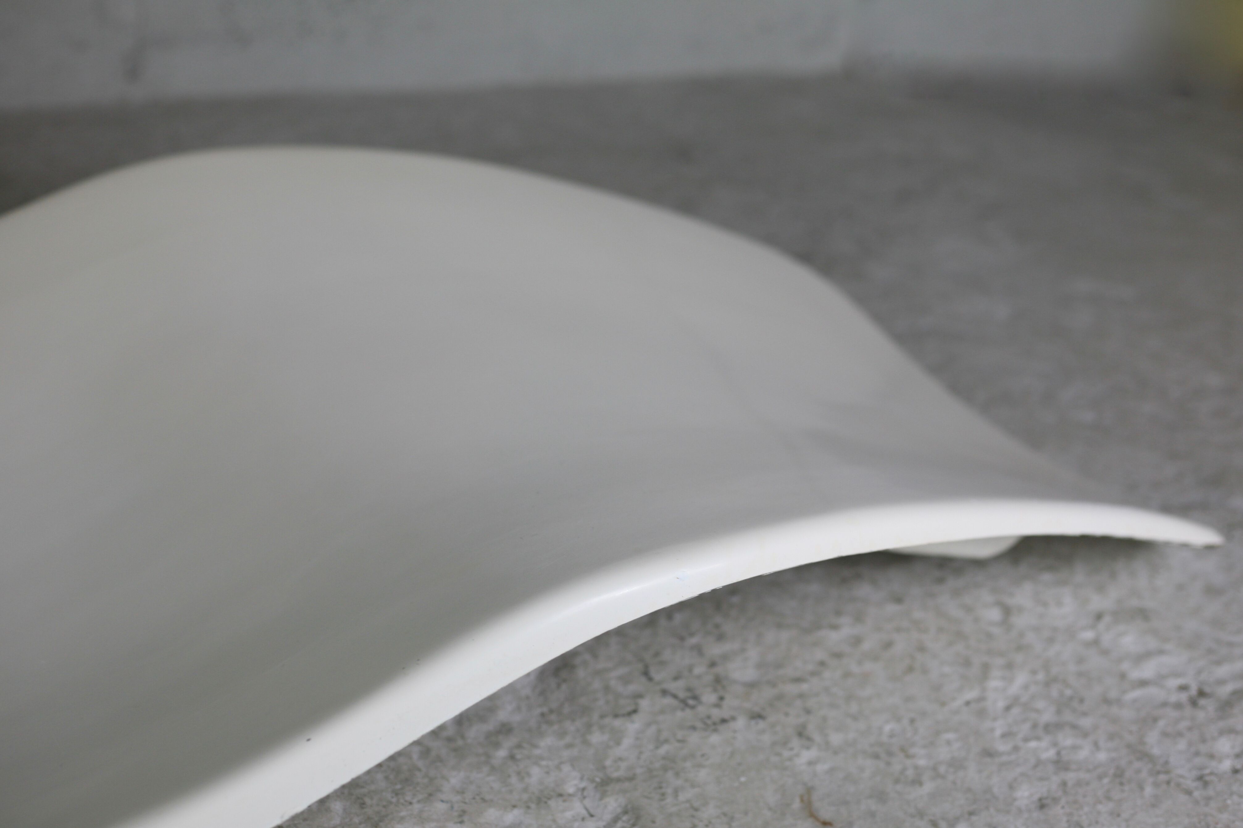 Fiberglass chaise longue , Charles Zublena, circa 1965