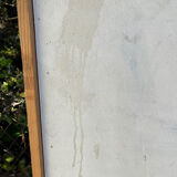 Brutalist table signed