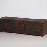 Antique storage chest in dark tones (c.1870) #41