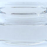 Small square ashtray vintage Crystal Vannes le Chatel