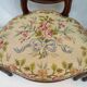 Pair of Louis XVI-style convertible armchairs