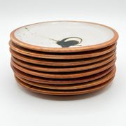 8 assiettes poterie de la colombe