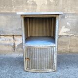 Lloyd loom bedside table