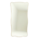 Mirror with a gilded brass frame. 1980s.