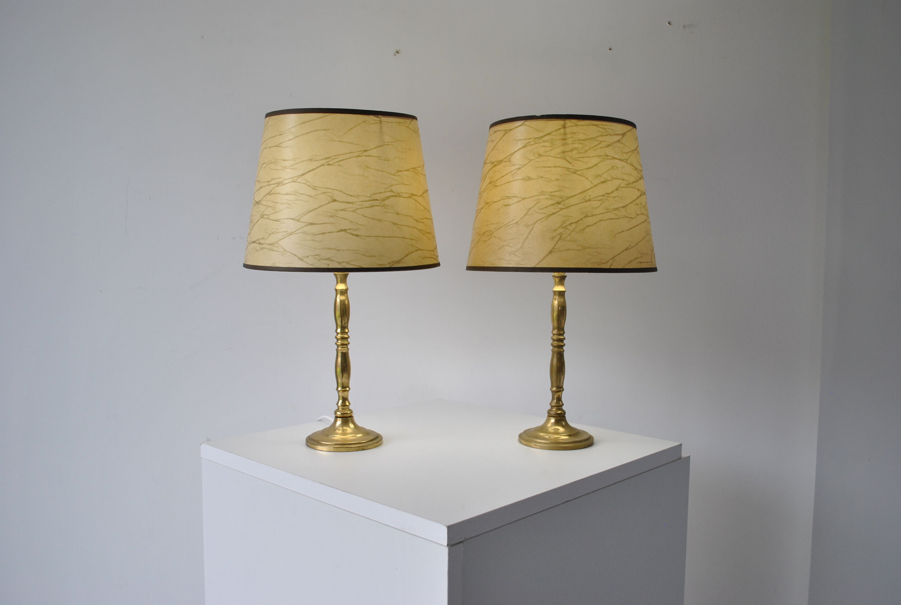 Pair of bedside lamp 1970
