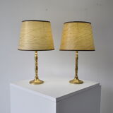 Pair of bedside lamp 1970