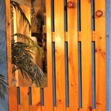 "Planches" wall coat holder 1980s