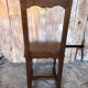 Chaise lorraine bois chene vintage