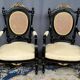 Paire de fauteuils Napoléon III.