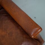 Vintage Dutch Cognac Colored Leather Club Chair