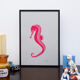 Press engraving duo duo fushia- embossing