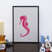Press engraving duo duo fushia- embossing