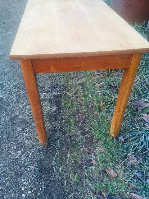 Long fir farmhouse table