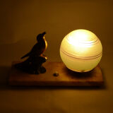 Art Deco night light lamp