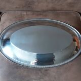 Oval metal dish