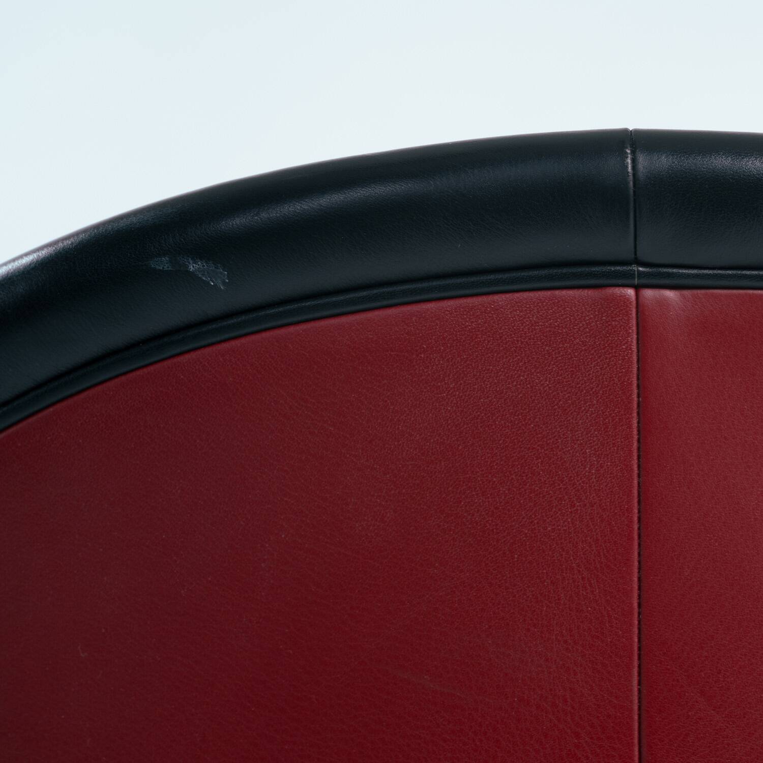 Sinan Armchairs in Leather and Beech Wood