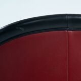 Sinan Armchairs in Leather and Beech Wood