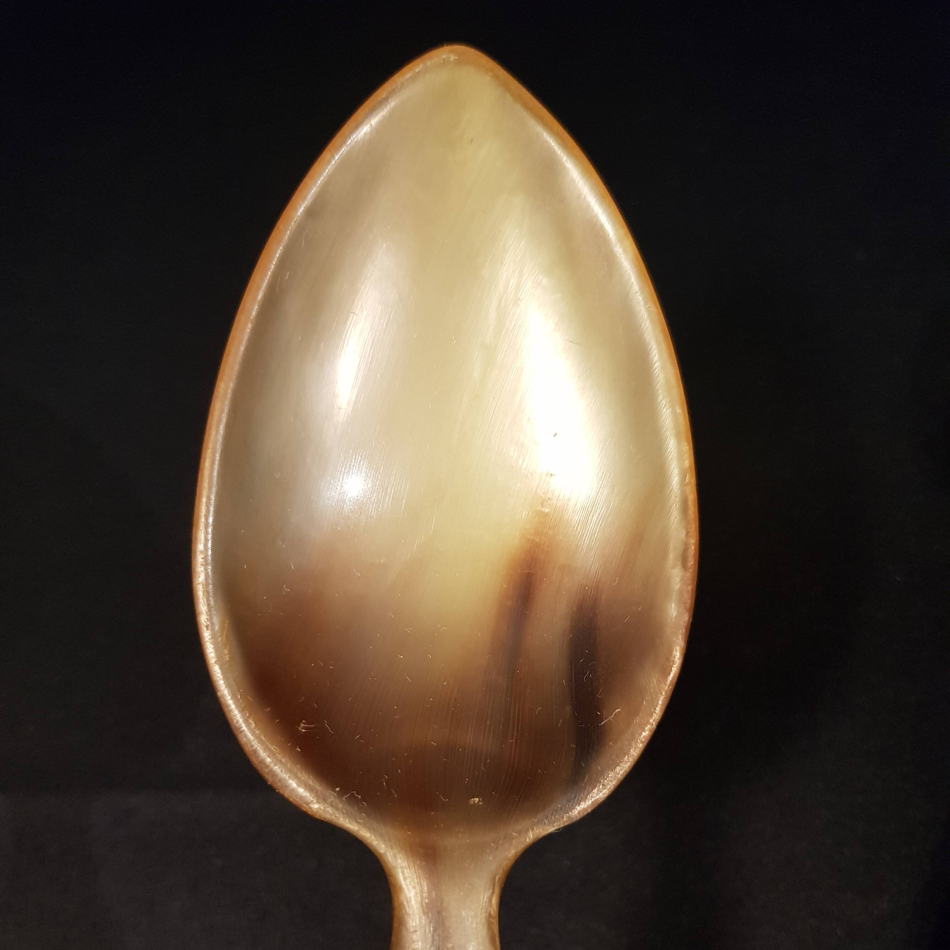 Old salad servers in their case