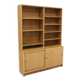 Scandinavian oak library "Öresund", Børge Mogensen, Sweden, 1960