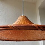 Rattan hanging lamp 1970