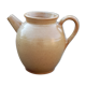 Old pitcher in clear sandstone, signed gres cnp. Village France, early XXeme