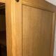 Library / Tall sideboard in solid wood and ceramics – Guillerme and Chambron