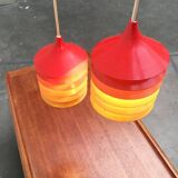 Vintage Duett pendant lamps by Bent Gantzel Boysen for Ikea, set of 2