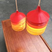 Vintage Duett pendant lamps by Bent Gantzel Boysen for Ikea, set of 2