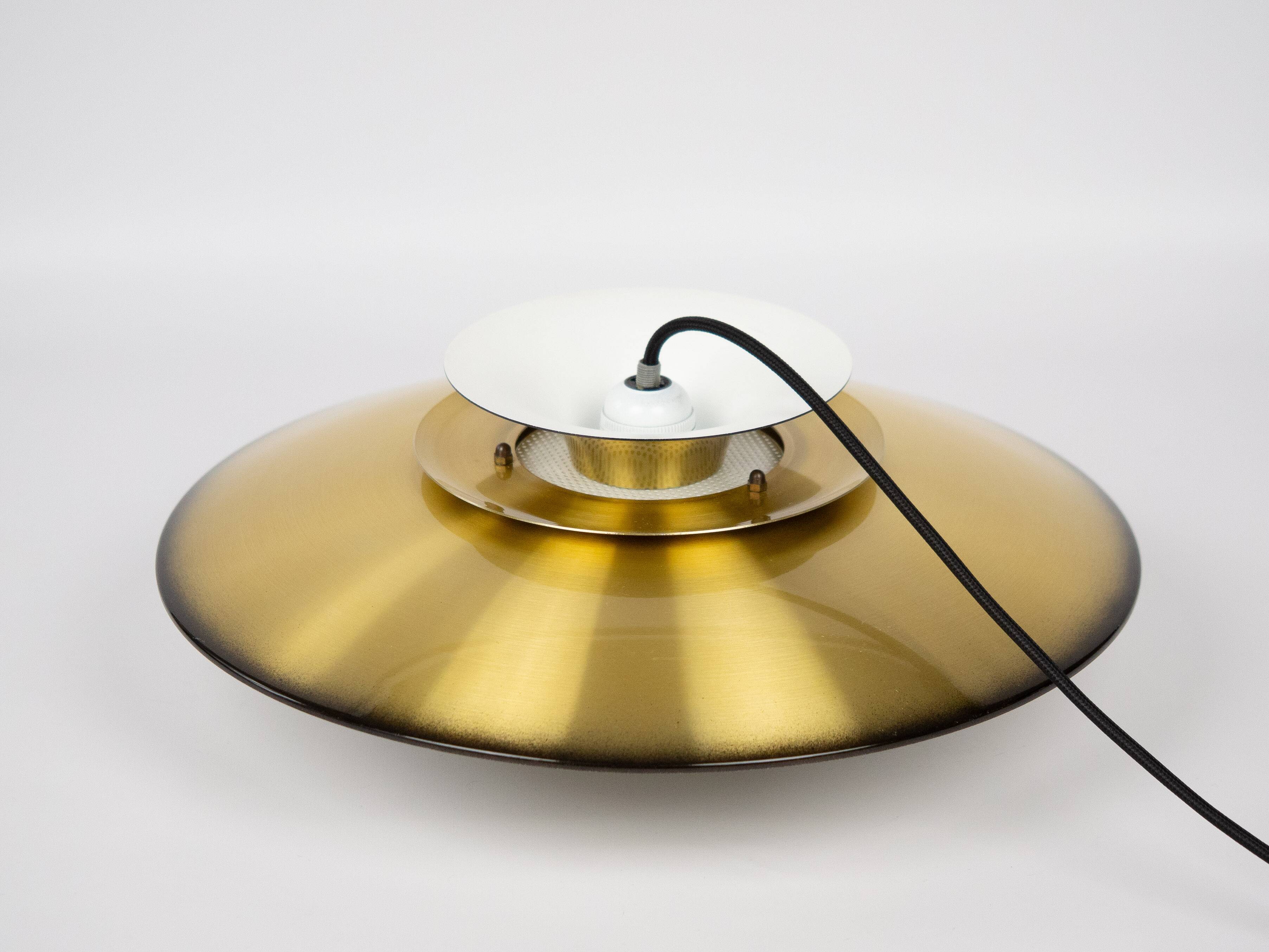 Lampe suspendue vintage danoise des années 1980