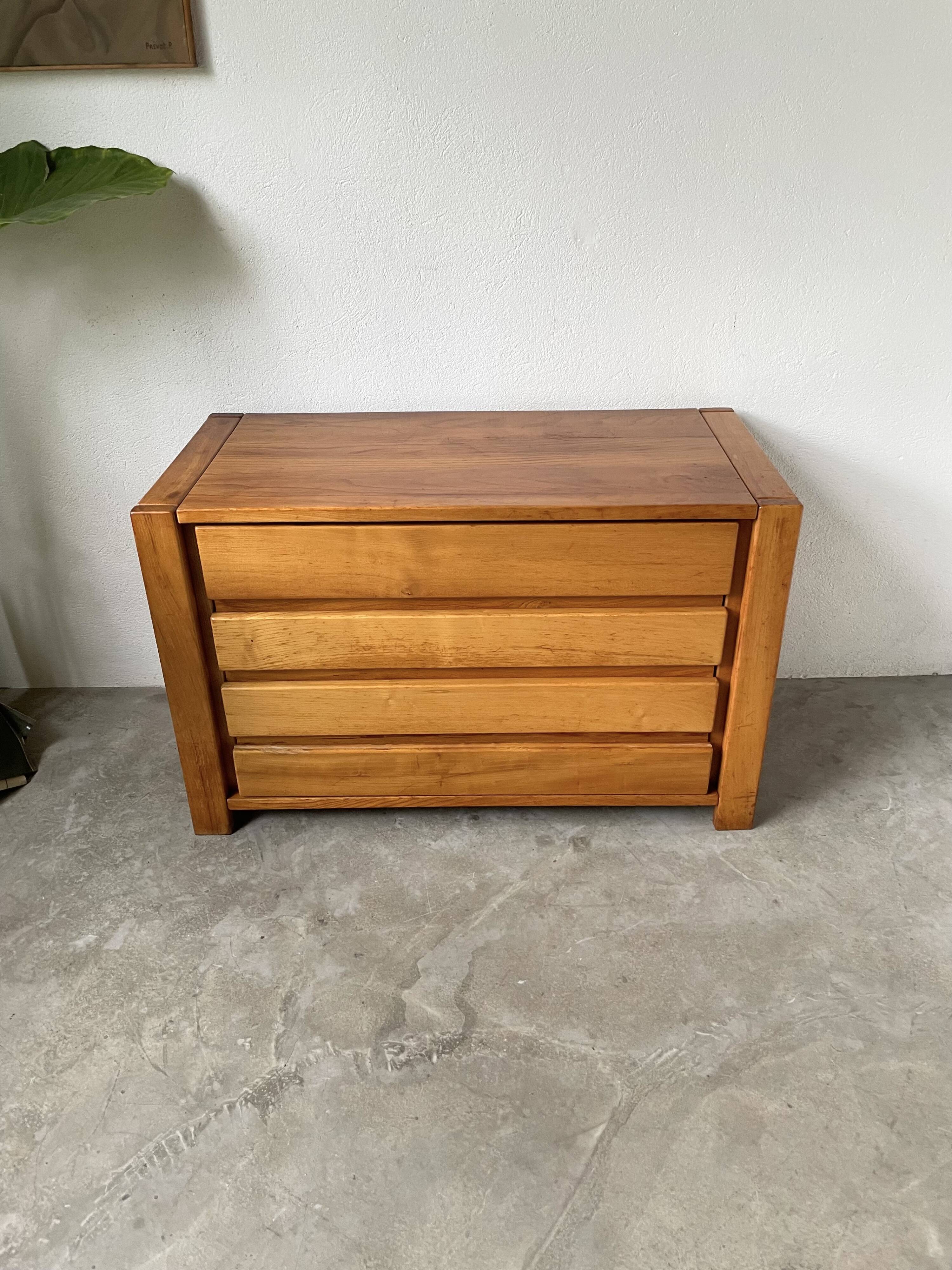 Elm chest of drawers Maison Regain