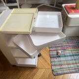 Caddy Joe Colombo 1970s White Reproduction